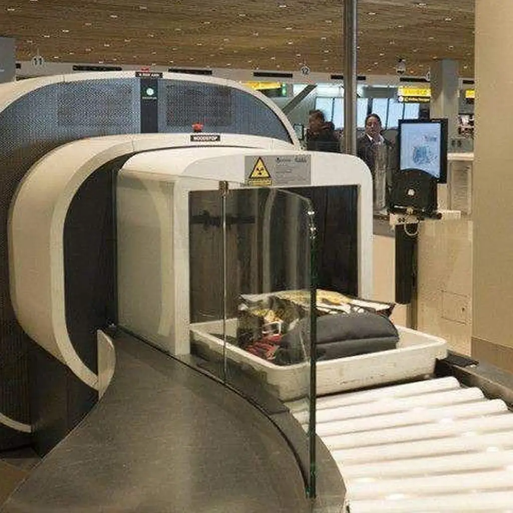 escaneo en aeropuertos